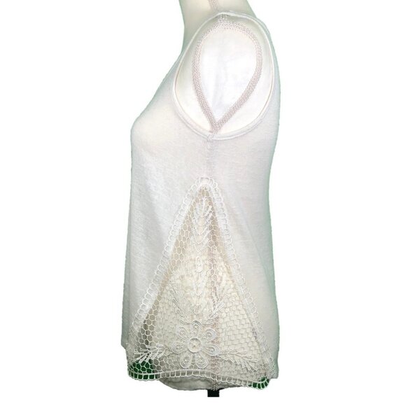 MISS CHIEVOUS (S) LACE INSERT TANK TOP - Picture 2 of 6